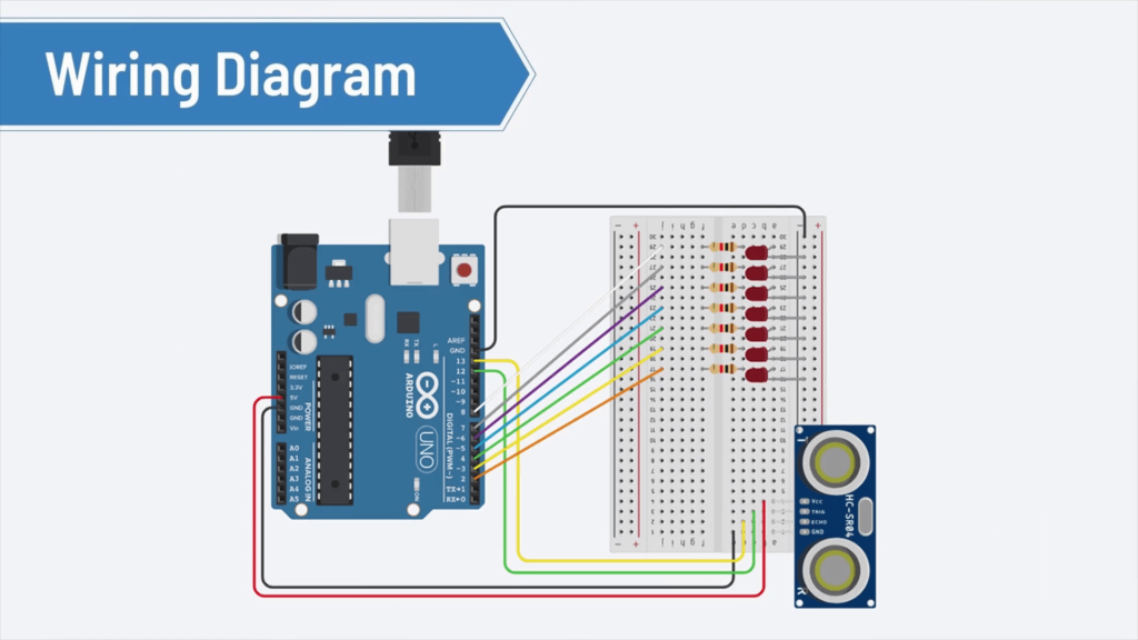 Arduino Distance Indicator + – DIYSTEMKIDS